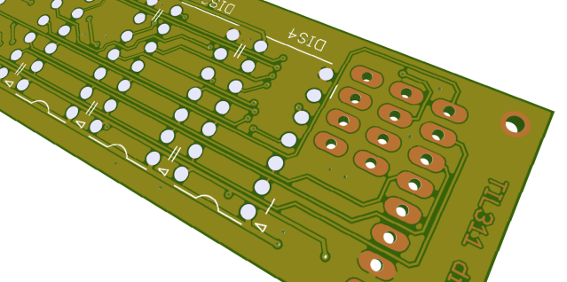 3D rendering of the PCB, for comparison
